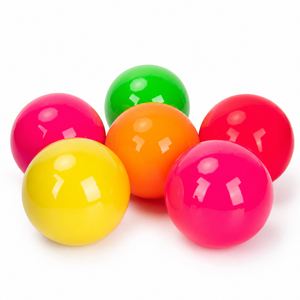 Pelotas de Golf de Color Sólido de Alto Brillo al por Mayor, Pelotas de Golf Multicolores de 60 mm con Logotipo para Regalos Promocionales de Marca y Club - Product Image 1