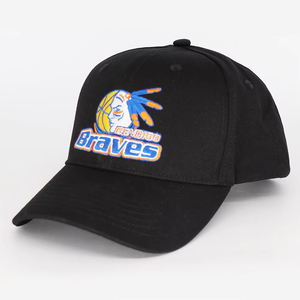 <span class=keywords><strong>Gorra</strong></span> <span class=keywords><strong>de</strong></span> Béisbol Bordada Black <span class=keywords><strong>Braves</strong></span>, con Panel <span class=keywords><strong>de</strong></span> Malla Transpirable y Cierre Ajustable para Uso Diario Informal y al Aire Libre - Product Image 3