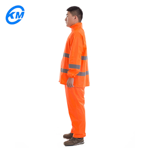 Single-Person Outdoor Safety <strong>Raincoat</strong> for Adults Reflective Polyester Rainwear <strong>Waterproof</strong> for Motorcycling Other Outdoor - Product Image 2