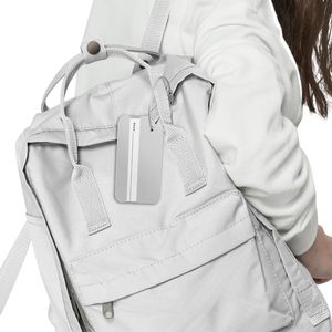 Accessoires de voyage personnalisés avec logo sur mesure - Étiquettes de bagages vierges en acier inoxydable en gros - Product Image 5