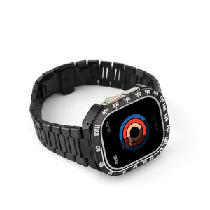 Correa de acero inoxidable para reloj inteligente, funda protectora de TPU para <span class=keywords><strong>Apple</strong></span> <span class=keywords><strong>Watch</strong></span> <span class=keywords><strong>Ultra</strong></span> 49mm - Product Image 1