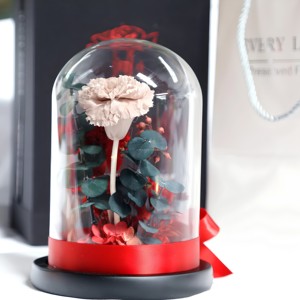 Shangji — fleurs éternelles de luxe en verre, 4 m, pour <span class=keywords><strong>une</strong></span> grande plante fraîche, dôme en verre, vente en gros - Product Image 1