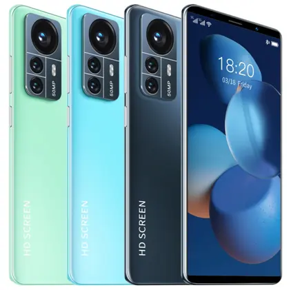 Điện Thoại Thông Minh Mạng I12 Pro 4G Fhd Android Mtk6737 4G Với Điện Thoại Di Động Mở Khóa 2GB RAM + 8GB ROM Thật