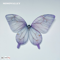 Momovalley Papillon Volant Télécommandé LED Rechargeable RC Bionic Ornithopter Haute Performance pour Ambiance d'Événement