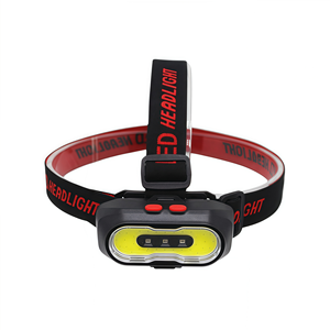 Lampe frontale COB SMD légère avec capteur de mouvement Faisceau lumineux réglable USB Rechargeable Portable LED Lampe frontale - Product Image 1