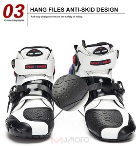 Botas de Motocicleta Originales, Botas Cortas para Motociclismo Urbano, Botas Deportivas de <span class=keywords><strong>Motocross</strong></span>, Botas Protectoras - Product Image 6