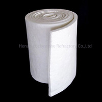Manta de fibra cerámica de silicato de aluminio aislante para horno de lana cerámica