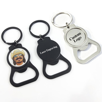 Décapsuleur en métal personnalisé avec gravure laser en résine époxy, porte-clés, cadeau DIY avec logo sur mesure