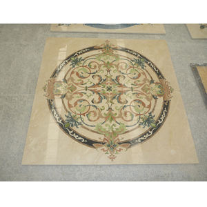 Mosaïque de <span class=keywords><strong>parquet</strong></span> en marbre à jet d'eau de style européen à prix avantageux, conçue pour les motifs de sol de cuisine d'hôtel - Product Image 2