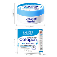 30 Paires de Masques Contour des Yeux au Collagène et Acide Hyaluronique – Éliminateur Instantané des Cernes et Réparateur des Ridules – Patchs pour Yeux Gonflés et Rides