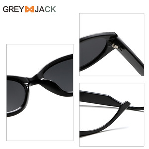 Gafas de Sol Greyjack Cat Eye, Armazón TR90, UV400, Polarizadas, Unisex, Ligeras, Lentes Negras TAC - Product Image 4