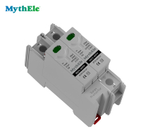 Parafoudre sur rail DIN MythEle MD3 T2 AC/DC, dispositif de protection contre les surtensions et la foudre