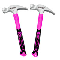 NSMTEC Blackpink Marteau à griffes de bonne qualité de type américain 45 # en acier au carbone avec manche en fibre de verre