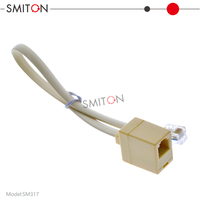 Câble de raccordement téléphonique RJ12 6P6C mâle vers femelle, adaptateur RJ12