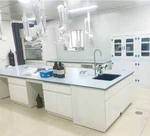 Meubles de laboratoire au meilleur prix, armoire murale en acier pour laboratoire, table avec évier pour laboratoire de physique, chimie et biologie, banc de laboratoire à prix avantageux - Product Image 1