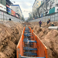Escudo de Zanja de Acero Jiangsu Litewei: Nueva Caja de Zanja para Excavación de Cables Subterráneos y Protección de Seguridad