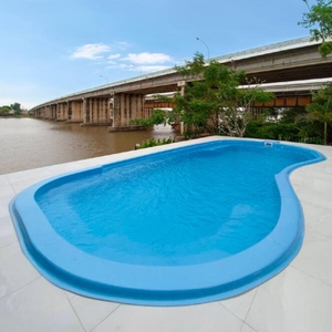 Solución para Proyectos <span class=keywords><strong>de</strong></span> Piscinas <span class=keywords><strong>de</strong></span> Fibra <span class=keywords><strong>de</strong></span> Vidrio, Piscina Enterrada para Jardín con Larga Vida Útil para Resorts - Product Image 5