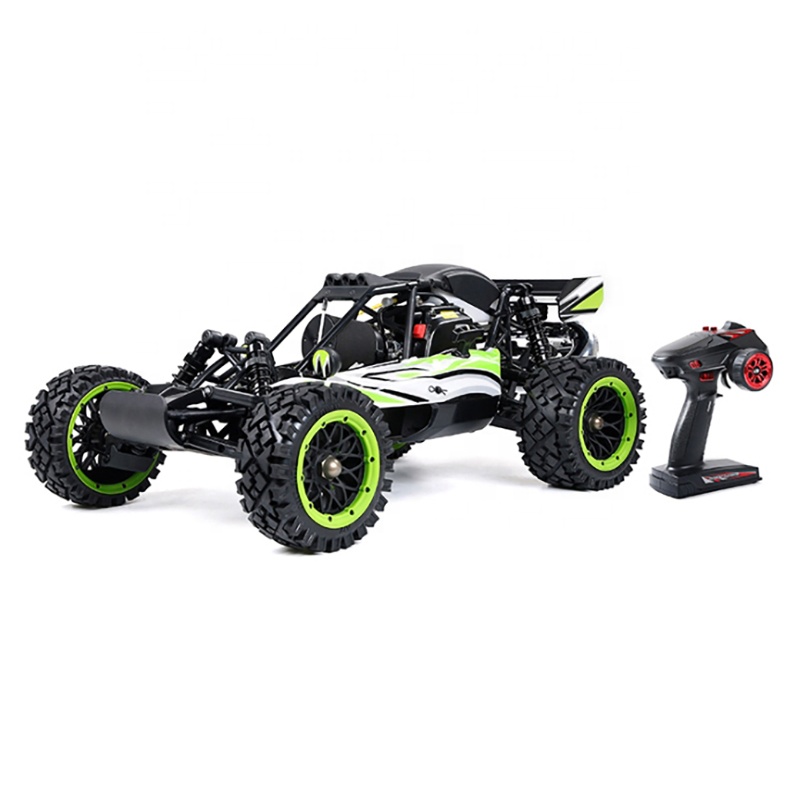 Rofun ROVAN 2WD Q-BAHA 1/6 ölçekli 2.4G Nitro RC araba uzaktan kumandalı kamyon 2 İnme 29CC benzin gaz Powered oyuncak yetişkinler için