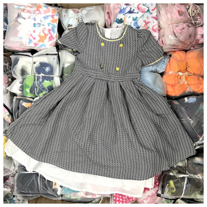 Lote de existencias de ropa, venta al por mayor, vestido de verano para niños, entrega aleatoria, vestido floral de alta calidad para niñas, vestidos de fiesta, existencias - Product Image 5