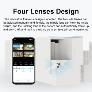 Quattro fotocamere <span class=keywords><strong>in</strong></span> una Vstarcam 12MP PTZ Cloud Storage Multi fotocamera WIFI Smart AI - Product Image 3