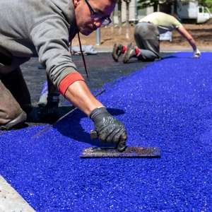 Nhà Máy giá bán buôn Polyurethane dính mix với EPDM hạt cao su <span class=keywords><strong>SBR</strong></span> cho sàn thể thao - Product Image 1