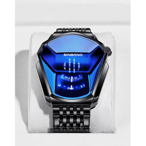 BINBOND 01 Reloj de Diseño Digital Único con Pantalla Táctil, Relojes de Lujo para Hombre, Relojes de Pulsera de Cuarzo Casuales de Moda para Hombre, Montre Homme - Product Image 5