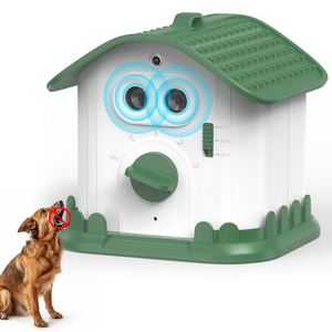 Nuevo diseño de Casa de pájaros, Dispositivo ultrasónico para perros, repelente recargable para exteriores, dispositivo antiladridos automático para dejar de ladrar - Product Image 1