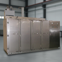 Industriële automatische fluidized bed vriezer en plaatvriezer voor snelvriezen van fruit, groenten en zeevruchten