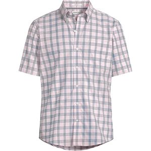 Camisa de Manga Corta para Hombre FOXA, Sin Plancha, de Sarga, con Patrón a Cuadros, 100% Algodón, Antiarrugas - Product Image 3