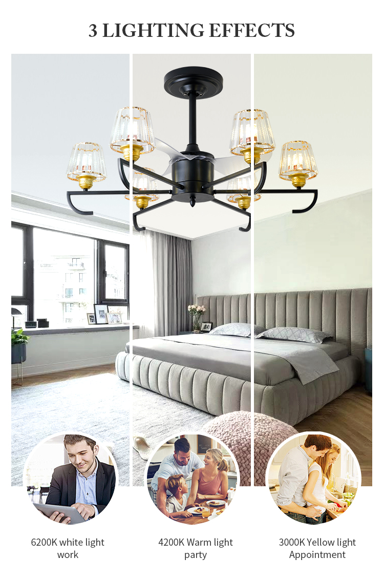 Breezelux  ceiling fan lamp  modern simple household ultra-thin LED E27 ceiling lamp