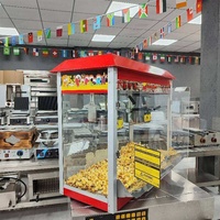 Machine à Popcorn Industrielle Commerciale pour Cinémas, Centres Commerciaux, Boulangeries, pour la Production de Petits Lots de Popcorn à Base de Maïs