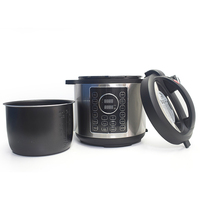 Vente en gros d'autocuiseur électrique intelligent en acier inoxydable 6L Cuiseur à riz numérique pour usage domestique et commercial certifié CE/ROHS