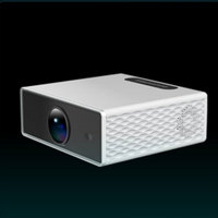 Projecteur LED portable intelligent 1080P avec haut-parleur intégré, 700 lumens, pour cinéma maison et films en extérieur, distance de projection de 3 m