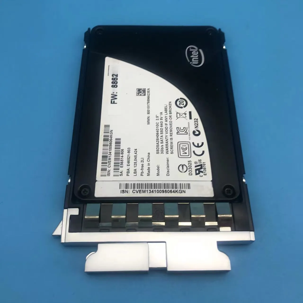 Intel SSDSA2SH064G1GC X25-E 64Gb SLC SATA-II 2,5 дюймовый Внутренний твердотельный накопитель (SSD)