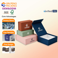 Caja de Regalo de Papel Kraft con Empaque Personalizado Moderno, Estética de Textura Cósmica, Tono Soberano, 2026 XP OEM