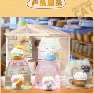 ฟิกเกอร์ Yu Mo Meow Meow แบบกล่องสุ่ม งานเรซิ่น ของตกแต่ง ของขวัญ ของเล่น รูปปั้น - Product Image 2