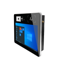 Terminal Punto de Venta Todo en Uno con Pantalla Táctil Plana Windows 10, Sistema POS con Escáner y Cámara