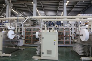 เครื่องผลิตผ้าอ้อมเด็กแบบ T ความเร็ว<span class=keywords><strong>ส</strong></span>ูง JWC ราคา - Product Image 6