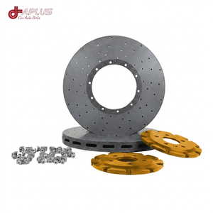 Disco de Freno Delantero de Cerámica de Carbono para Carreras, para 911 GT3 992.1 2024 M3 M4 410X36MM, 85% Mejoramiento de Rendimiento, 1 Año de Garantía - Product Image 1