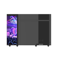 Écran LED GOB P2.5, stand de DJ, table de DJ, événements, bureau étanche en extérieur, écran LED rectangulaire portable, haute luminosité