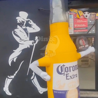 Promotions Tube gonflable publicité Air bouteille de bière modèle vague homme danseur volant
