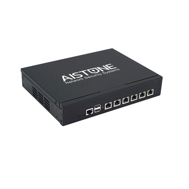 OEM/ODM fascia logo N150 barebone mini pc router 6 lan i226V 2.5g quad core firewall pfsense aes-ni support 1u rack appliance