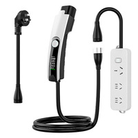 Pistolet de charge embarqué bidirectionnel intégré 7kW 2-en-1, chargeur/dock portable pour la maison, interface GBT 20234.2-2015, entrée AC 220V