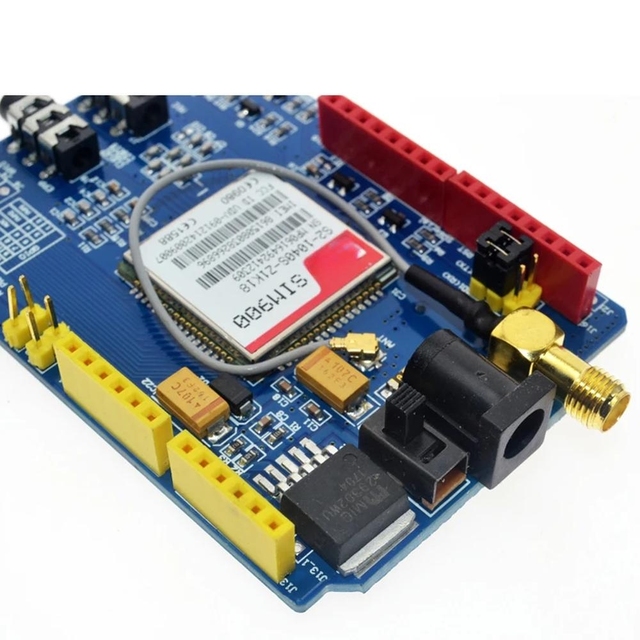 SIM900 850/900/1800/1900 MHz GPRS/GSM Development Board Module Kit huakeshengyeic