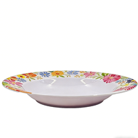Ensemble de vaisselle en mélamine 30 pièces, collection de vaisselle, emballé dans une boîte de couleur florale