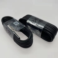 Kabel Data USB-A USB-C Pengisian Cepat Premium 1.2m 15W 9V untuk S8/S8+/S9/S9+/S10/S10+/Note 8/9 Logam Plastik Nilon PVC/Nilon