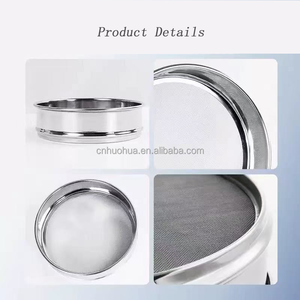 Nouveau 2026 Tamis de laboratoire standard en acier inoxydable 200 mailles 300 microns pour sable, agrégats et médicaments, Garantie 1 an - Product Image 4