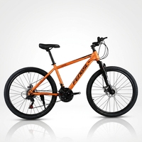 Fournisseur chinois de VTT, plusieurs couleurs au choix, 24 ou 26 pouces, fourche avant à suspension, frein à disque, vitesse variable, VTT