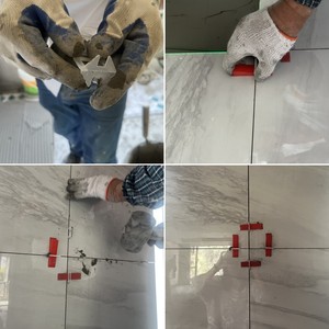 Cuña para Spacerceramic Lifter Barras transversales autonivelantes Espaciador y <span class=keywords><strong>nivelador</strong></span> <span class=keywords><strong>de</strong></span> azulejos Clips <span class=keywords><strong>de</strong></span> nivelación <span class=keywords><strong>de</strong></span> azulejos <span class=keywords><strong>de</strong></span> 1,5mm - Product Image 3