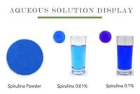 Phycocyanine de spiruline de haute qualité, pigment bleu en poudre, qualité alimentaire, vente chaude, 100 % soluble dans l'eau, prix abordable